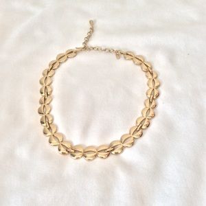 Vintage gold choker necklace